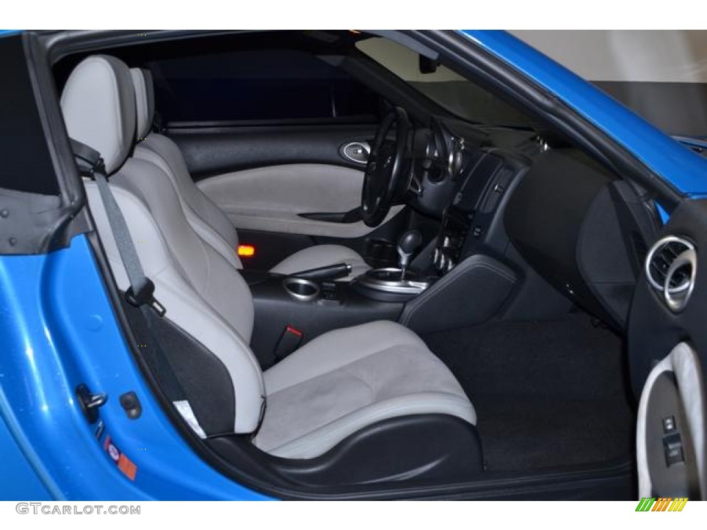 2009 370Z Touring Coupe - Monterey Blue / Gray Leather photo #7
