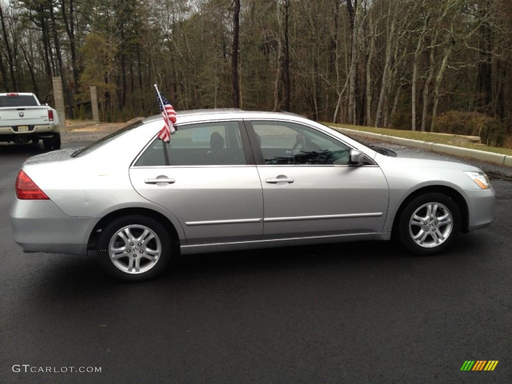 Alabaster Silver Metallic 2007 Honda Accord EX Sedan Exterior Photo #76461398