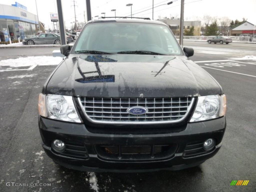 2004 Explorer Limited AWD - Black / Gray photo #2