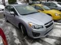 2012 Ice Silver Metallic Subaru Impreza 2.0i Premium 5 Door  photo #1