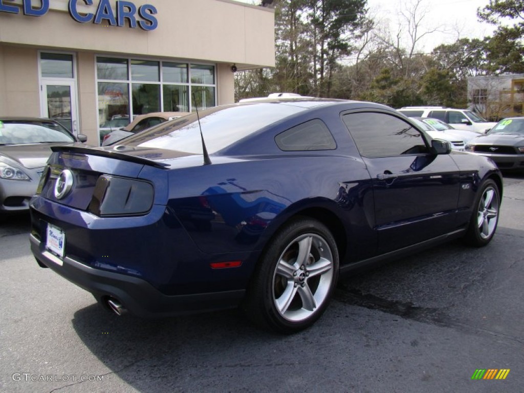 2011 Mustang GT Premium Coupe - Kona Blue Metallic / Charcoal Black photo #8