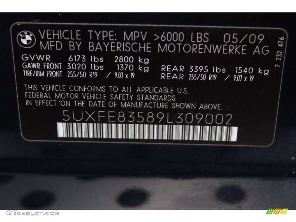 2009 X5 xDrive48i - Monaco Blue Metallic / Saddle Brown Nevada Leather photo #34