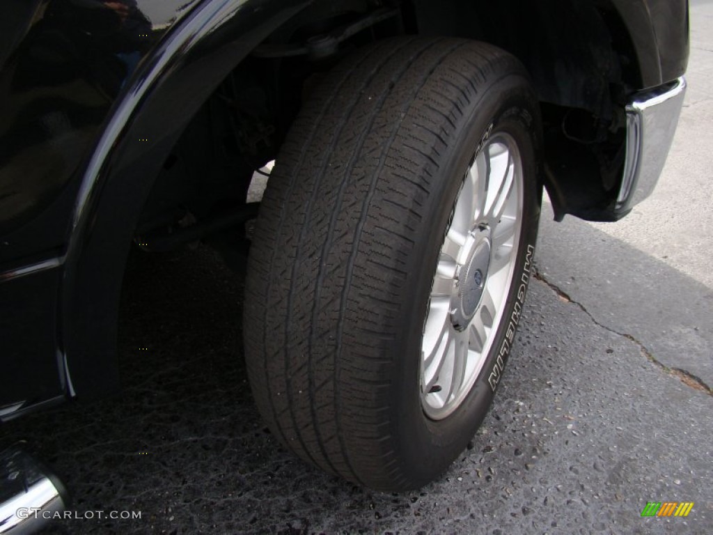 2010 F150 Lariat SuperCrew - Tuxedo Black / Black photo #26