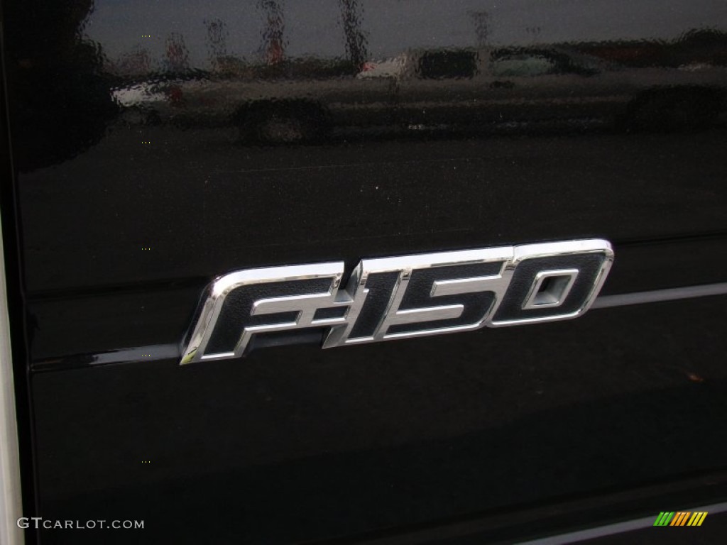 2010 F150 Lariat SuperCrew - Tuxedo Black / Black photo #36