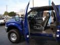 2003 Sonic Blue Metallic Ford F250 Super Duty XL SuperCab 4x4  photo #10