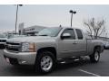 2008 Silver Birch Metallic Chevrolet Silverado 1500 LTZ Extended Cab 4x4  photo #6