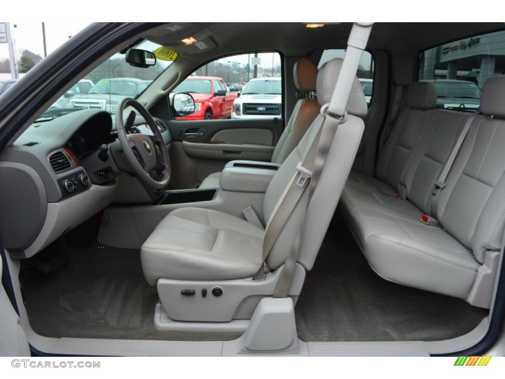 2008 Silverado 1500 LTZ Extended Cab 4x4 - Silver Birch Metallic / Light Titanium/Dark Titanium photo #11