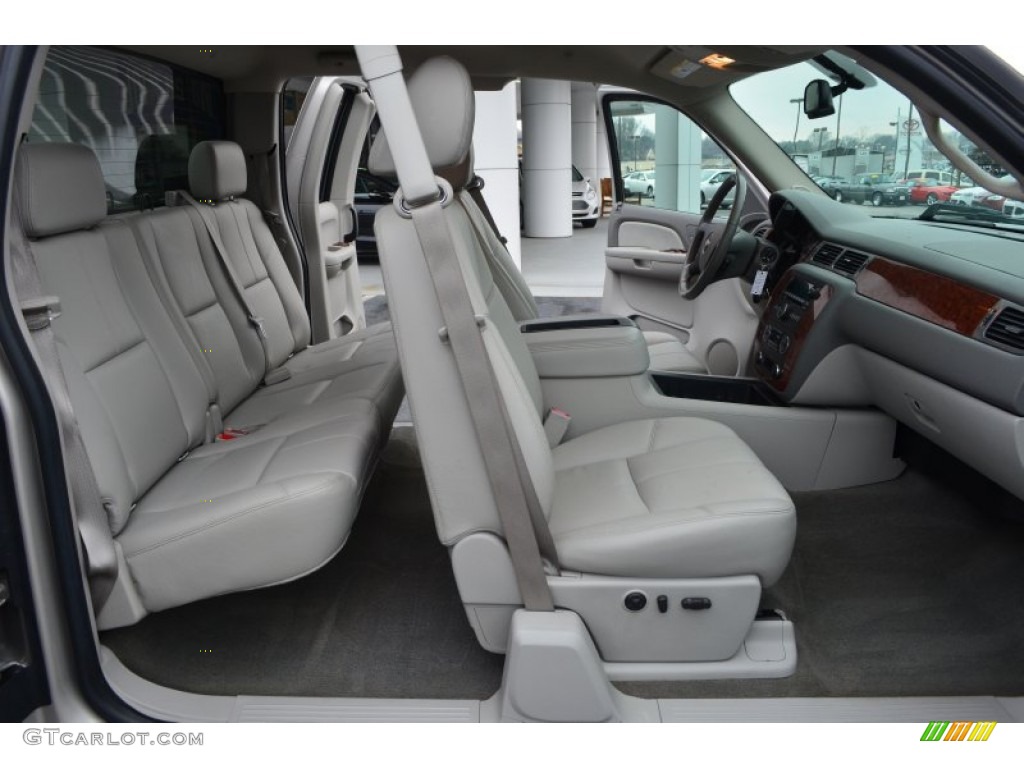 2008 Silverado 1500 LTZ Extended Cab 4x4 - Silver Birch Metallic / Light Titanium/Dark Titanium photo #12
