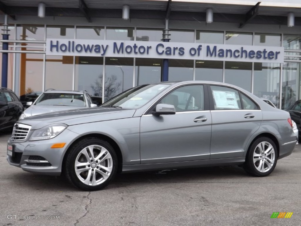 2013 C 300 4Matic Luxury - Palladium Silver Metallic / Almond Beige photo #1