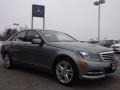 2013 Palladium Silver Metallic Mercedes-Benz C 300 4Matic Luxury  photo #3