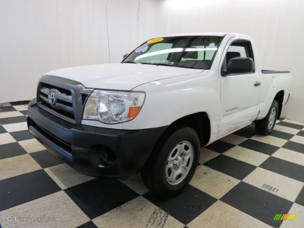 Super White 2010 Toyota Tacoma Regular Cab Exterior Photo #76464426