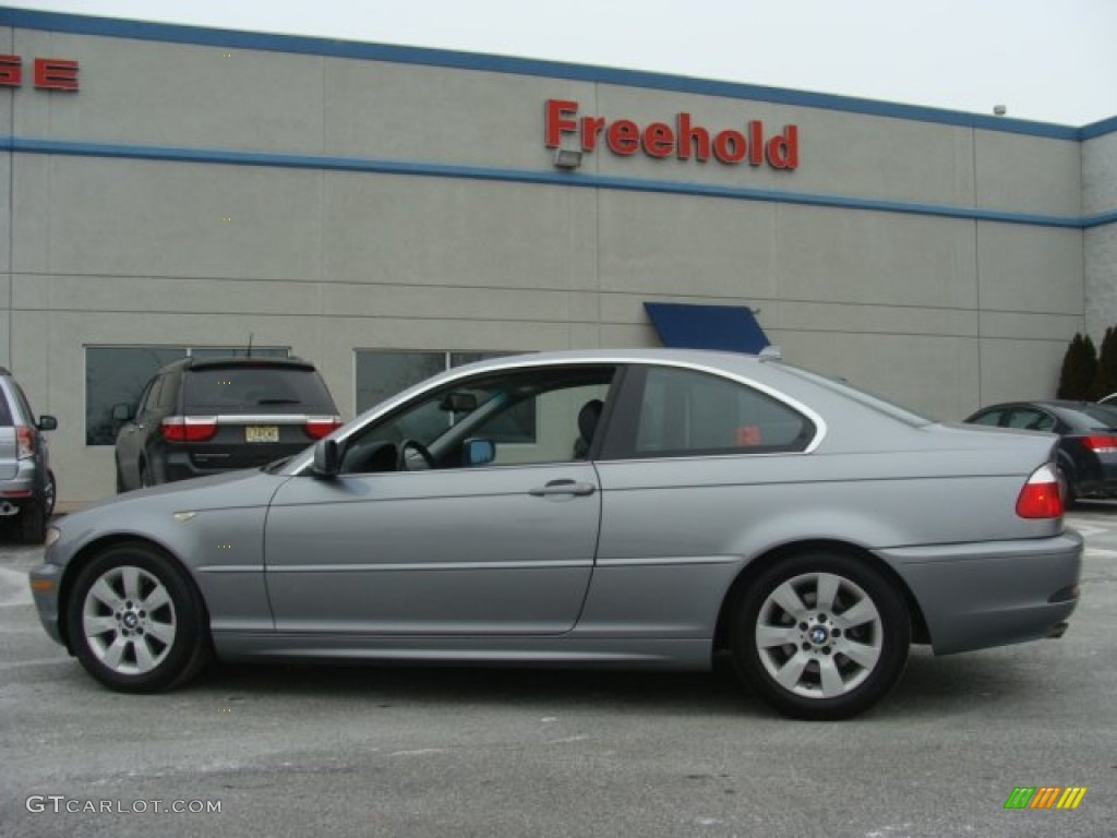 2006 3 Series 325i Coupe - Silver Grey Metallic / Black photo #3