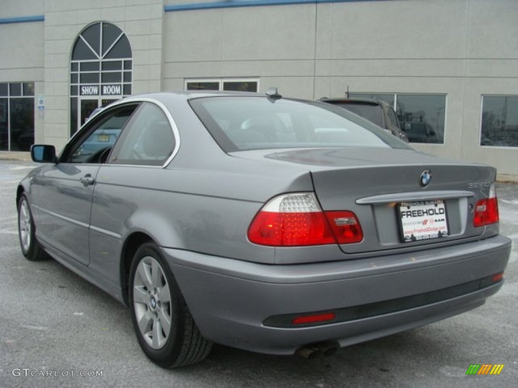 2006 3 Series 325i Coupe - Silver Grey Metallic / Black photo #4