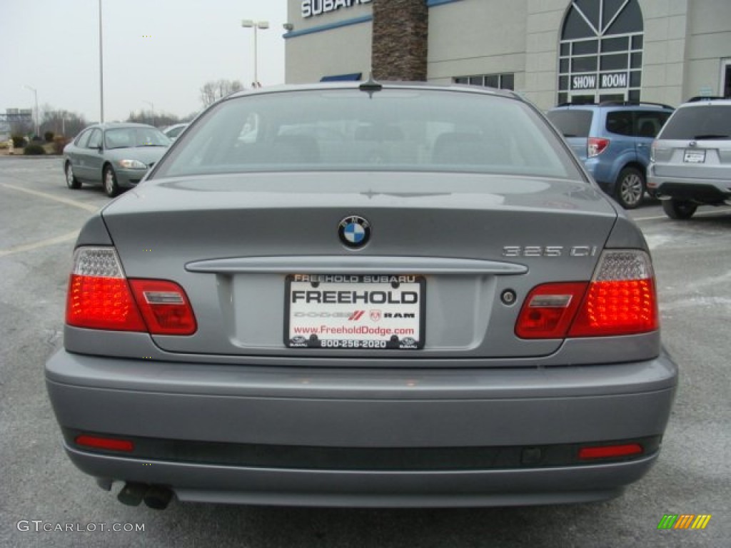 2006 3 Series 325i Coupe - Silver Grey Metallic / Black photo #5
