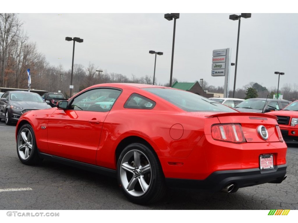 2011 Mustang GT Premium Coupe - Race Red / Charcoal Black photo #30