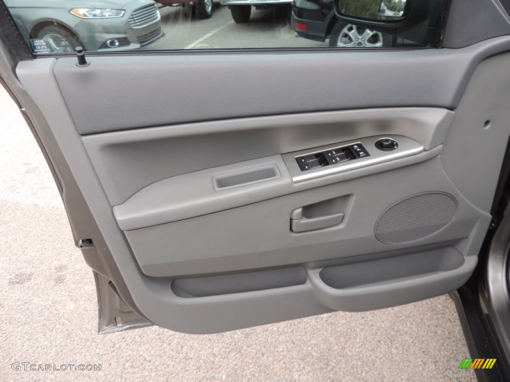 2007 Jeep Grand Cherokee Laredo Medium Slate Gray Door Panel Photo #76464929