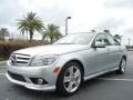 Iridium Silver Metallic 2010 Mercedes-Benz C 300 Sport Exterior