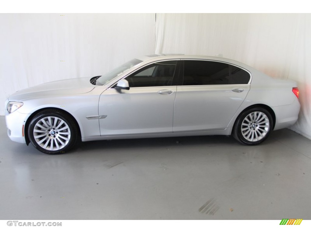 Titanium Silver Metallic 2009 BMW 7 Series 750Li Sedan Exterior Photo #76465691