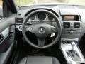 Black 2010 Mercedes-Benz C 300 Sport Steering Wheel
