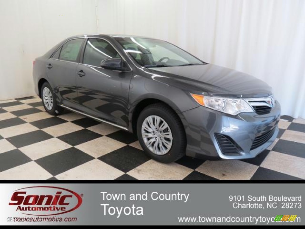 2013 Camry LE - Magnetic Gray Metallic / Ash photo #1