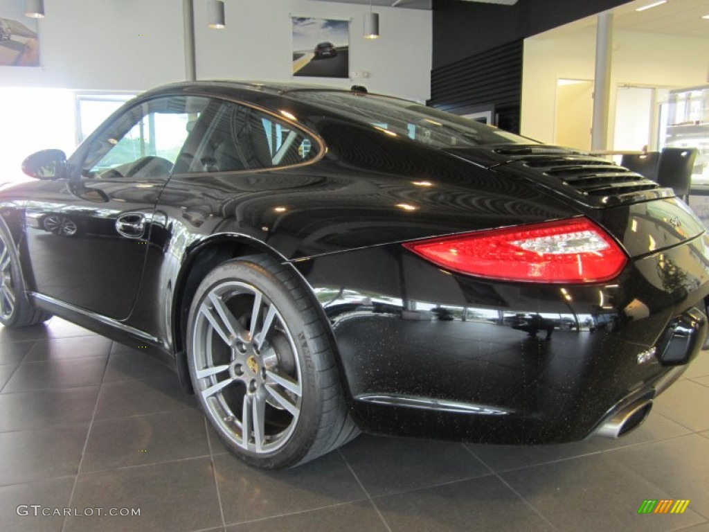 2012 911 Black Edition Coupe - Black / Black photo #4