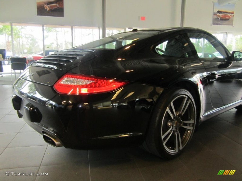 2012 911 Black Edition Coupe - Black / Black photo #5