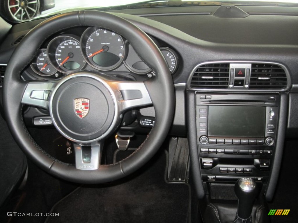 2012 911 Black Edition Coupe - Black / Black photo #6
