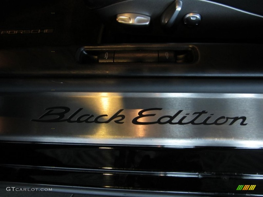 2012 911 Black Edition Coupe - Black / Black photo #10