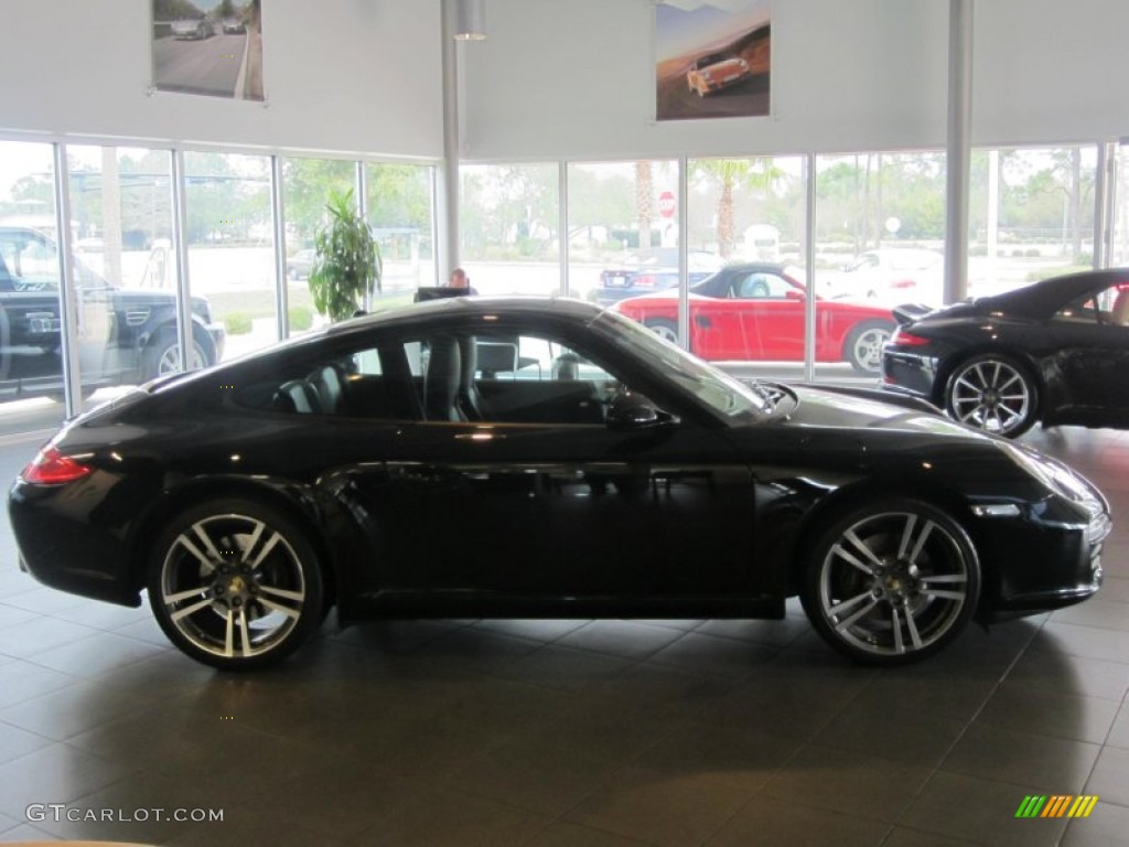 2012 911 Black Edition Coupe - Black / Black photo #11