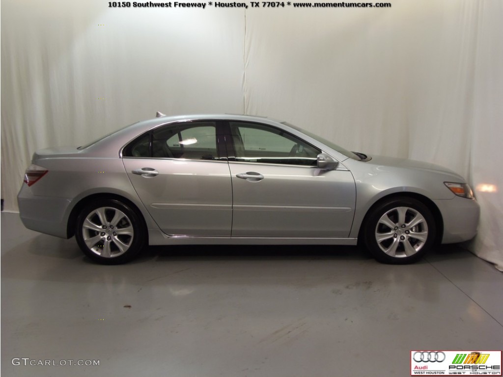 2009 RL 3.7 AWD Sedan - Platinum Frost Metallic / Taupe photo #5