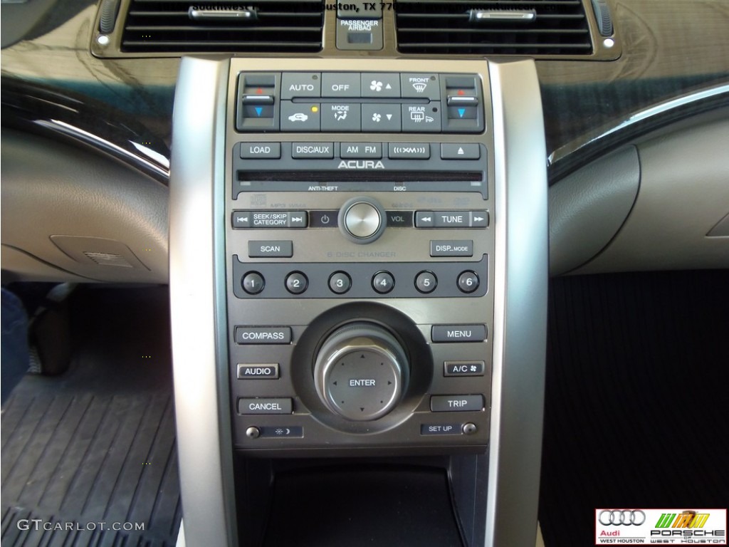 2009 RL 3.7 AWD Sedan - Platinum Frost Metallic / Taupe photo #9