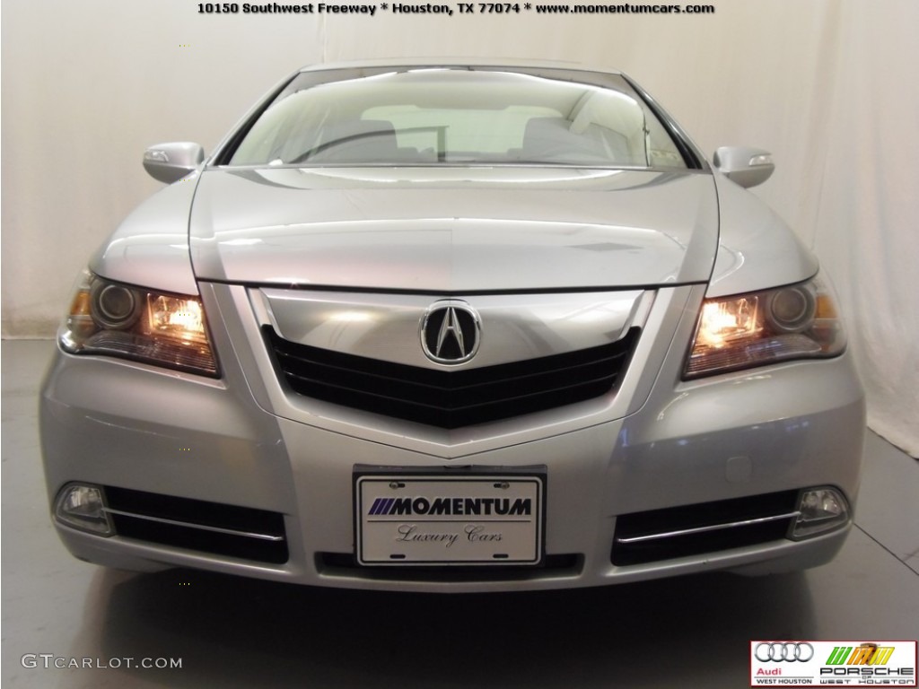 2009 RL 3.7 AWD Sedan - Platinum Frost Metallic / Taupe photo #17
