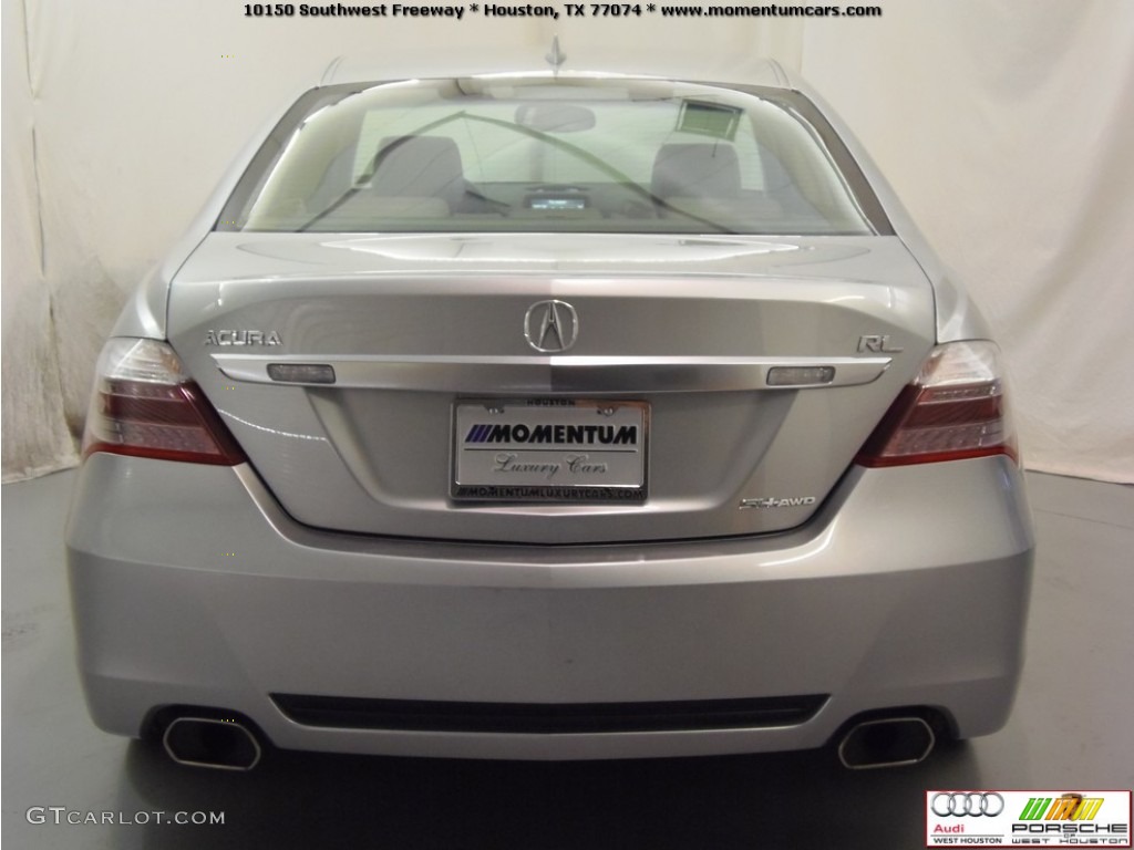 2009 RL 3.7 AWD Sedan - Platinum Frost Metallic / Taupe photo #19