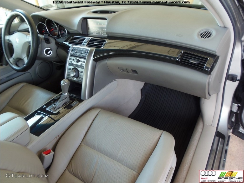 2009 RL 3.7 AWD Sedan - Platinum Frost Metallic / Taupe photo #24