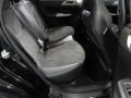 Graphite Gray Alcantara/Carbon Black Leather Rear Seat Photo for 2009 Subaru Impreza #76467458