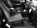 Graphite Gray Alcantara/Carbon Black Leather Front Seat Photo for 2009 Subaru Impreza #76467470