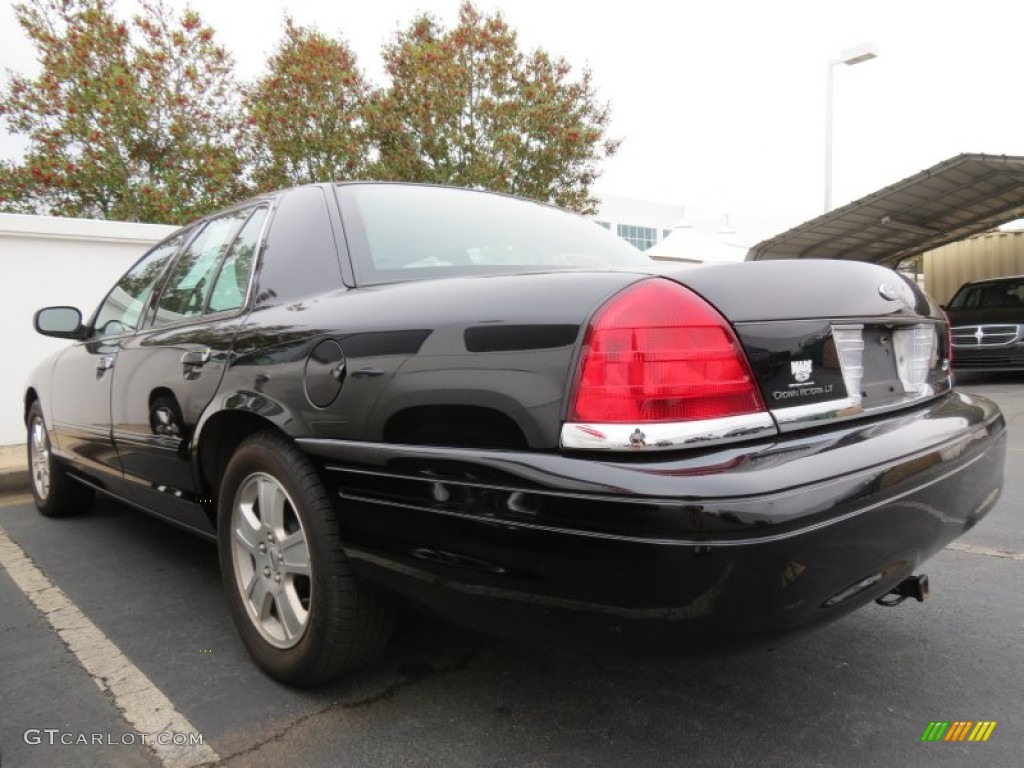 2011 Crown Victoria LX - Black / Medium Light Stone photo #2