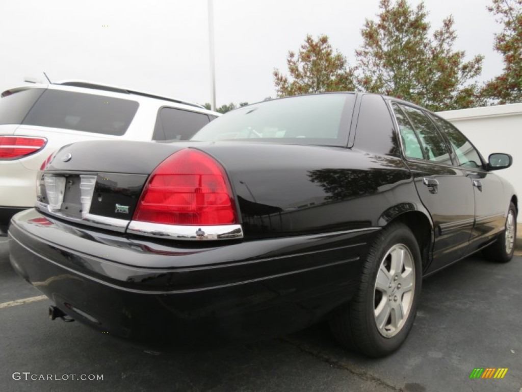 2011 Crown Victoria LX - Black / Medium Light Stone photo #3