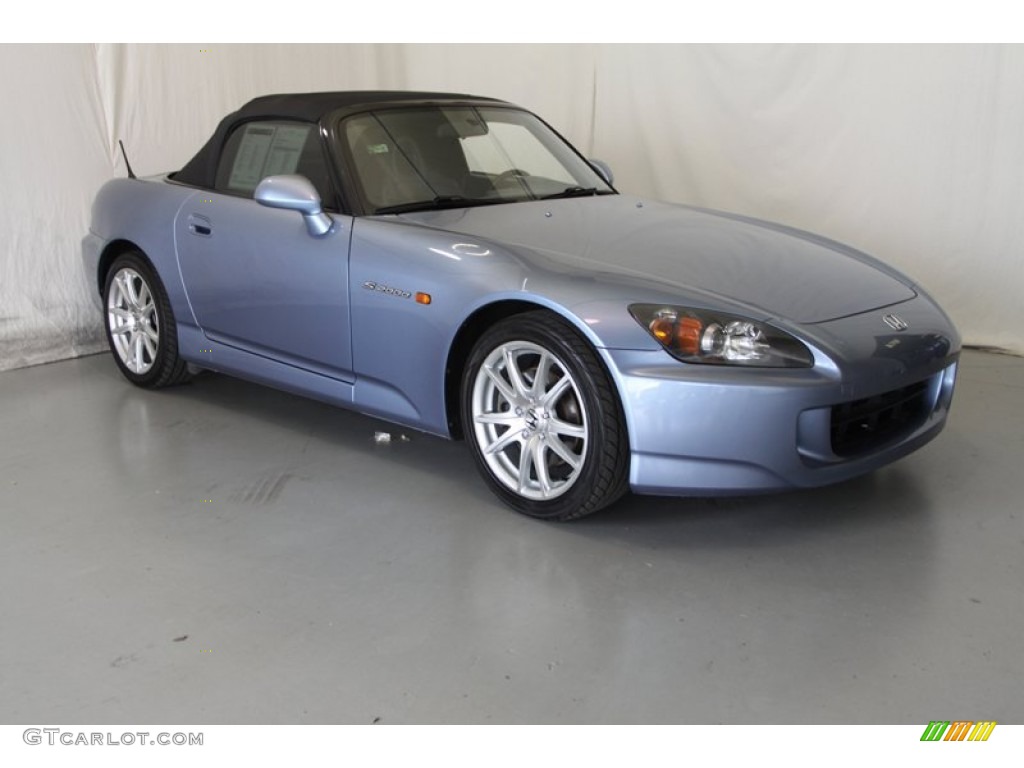 2004 S2000 Roadster - Suzuka Blue Metallic / Blue photo #2