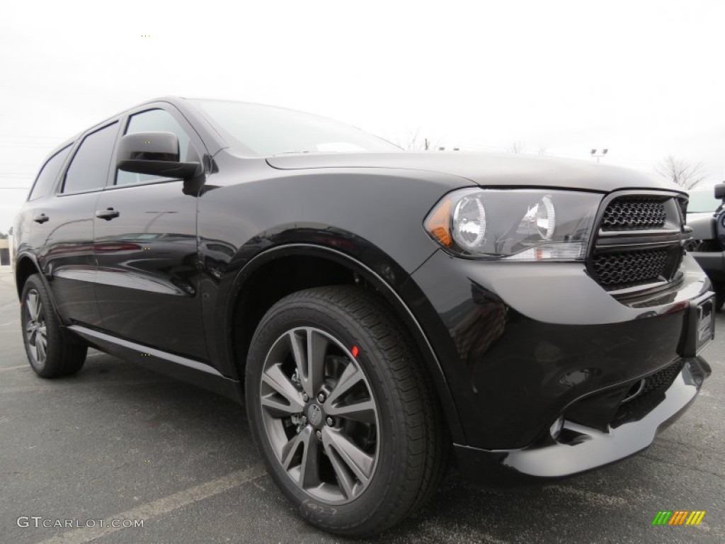 Brilliant Black Crystal Pearl 2013 Dodge Durango Rallye Exterior Photo #76467707