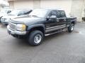 2004 Onyx Black GMC Sierra 2500HD SLE Crew Cab 4x4  photo #8