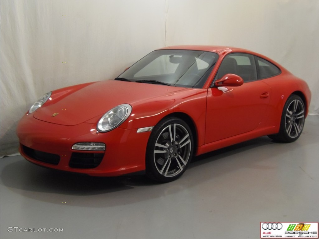 2012 911 Carrera Coupe - Guards Red / Black photo #3