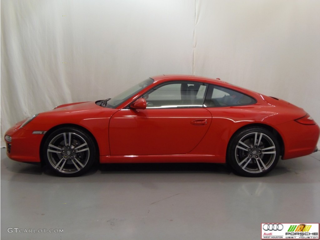 2012 911 Carrera Coupe - Guards Red / Black photo #4