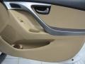 Pearl White - Elantra GLS Photo No. 13