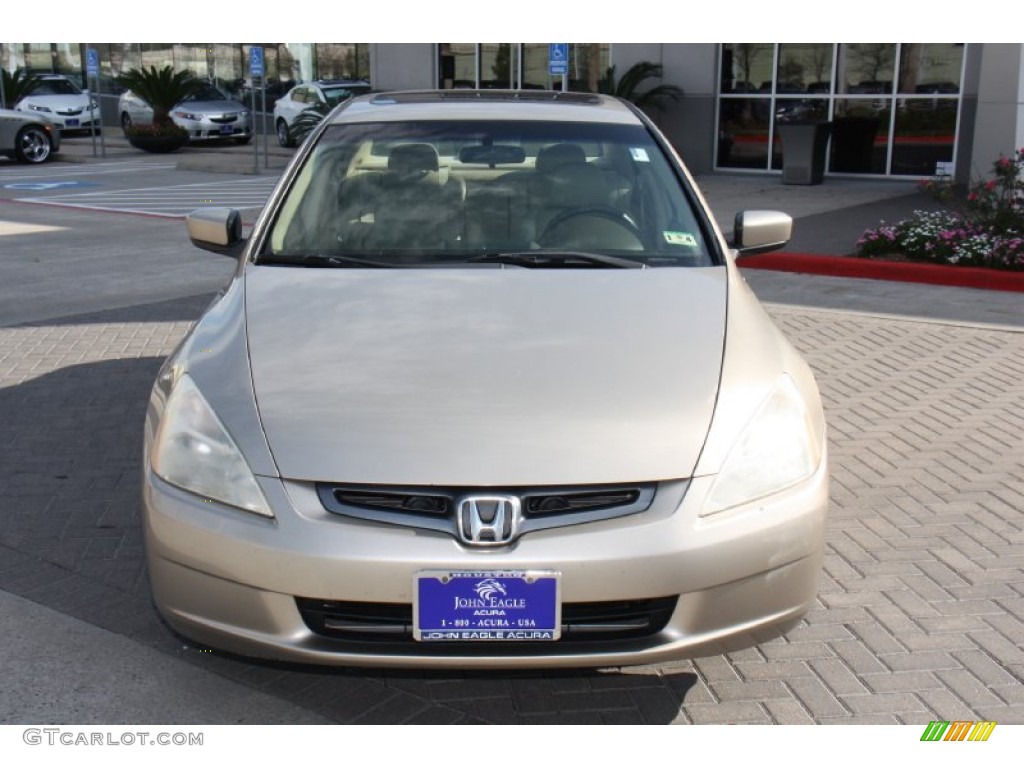 2003 Accord EX-L Sedan - Desert Mist Metallic / Ivory photo #3