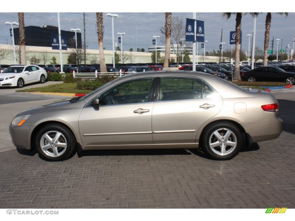 Desert Mist Metallic 2003 Honda Accord EX-L Sedan Exterior Photo #76470004
