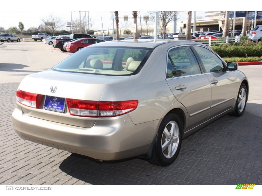 2003 Accord EX-L Sedan - Desert Mist Metallic / Ivory photo #8