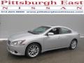 Radiant Silver 2010 Nissan Maxima 3.5 SV