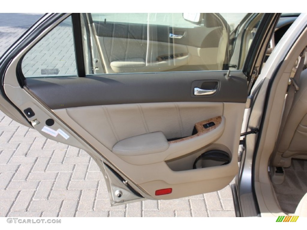 2003 Honda Accord EX-L Sedan Ivory Door Panel Photo #76470095