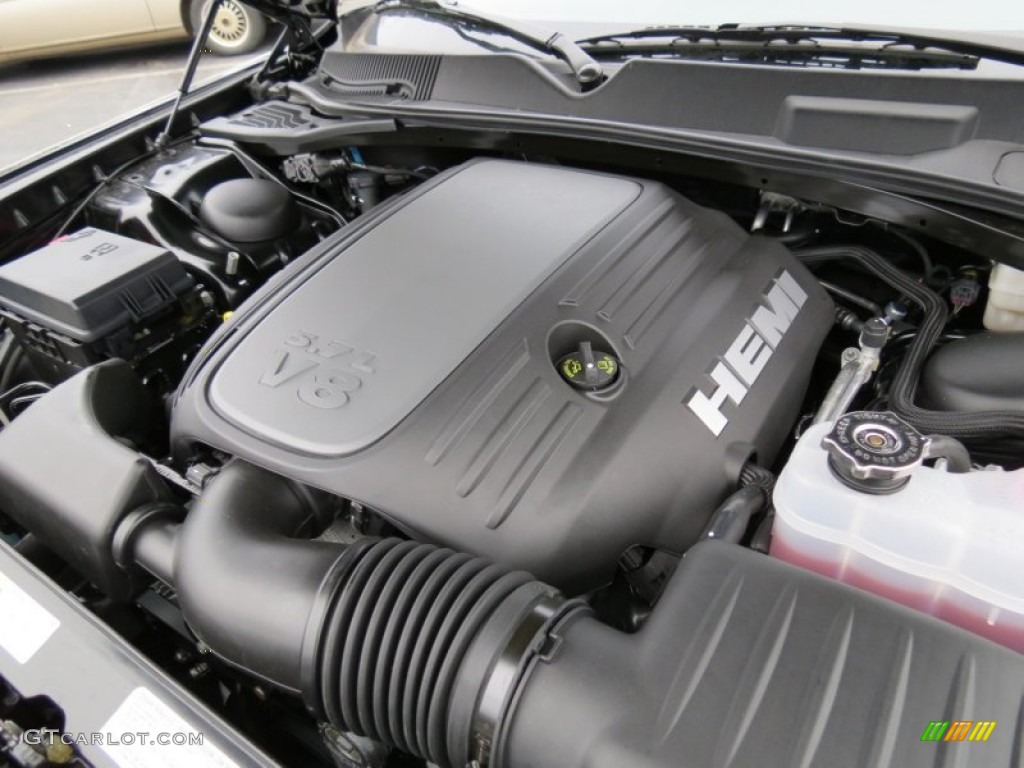 2013 Challenger R/T - Pitch Black / Dark Slate Gray photo #10